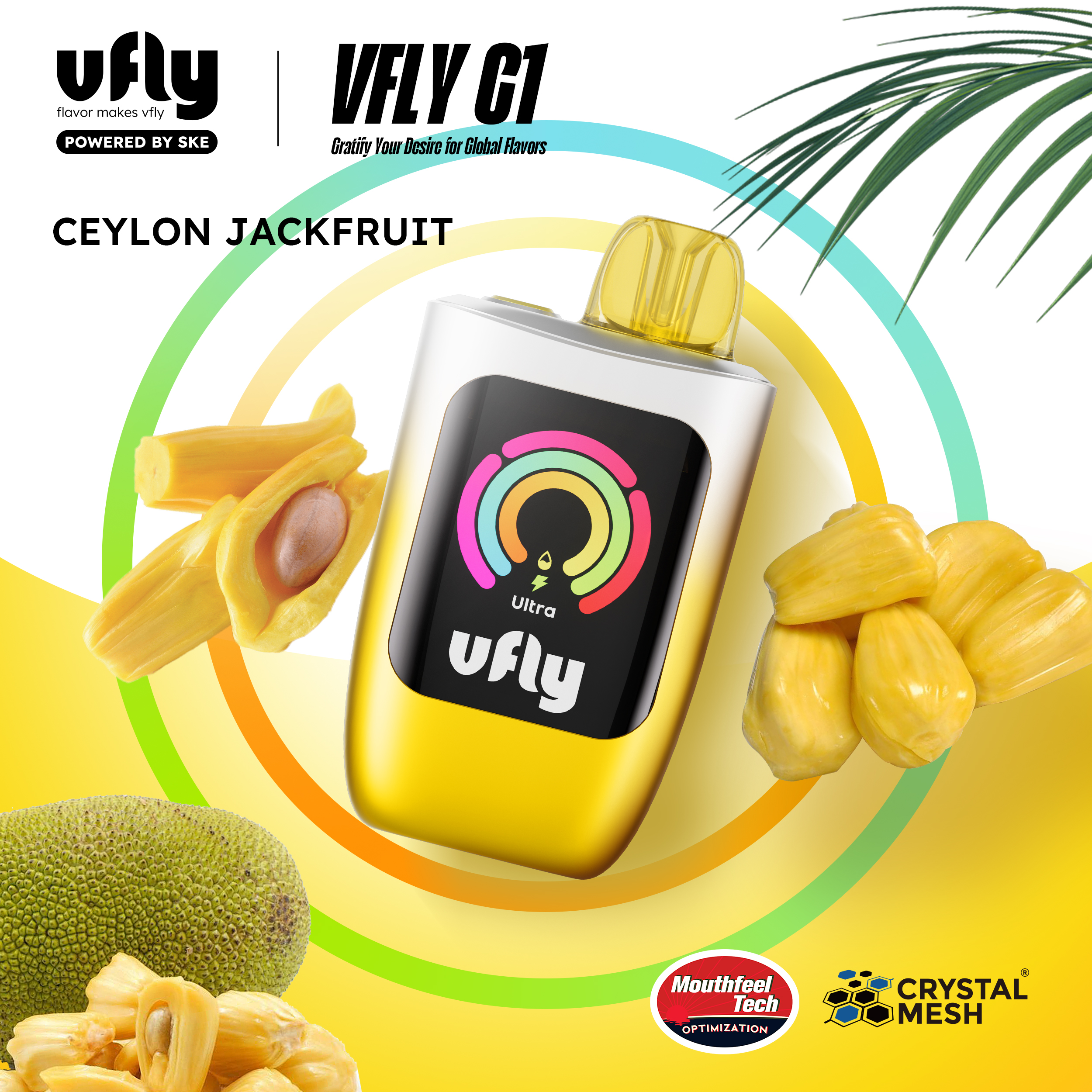 CEYLON-JACKFRUIT 브이플라이 VFLY C1 실론 잭프룻 일회용 전자담배 - 이미지 1