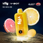 브이플라이 VFLY V-BOT 자몽 시트러스 레몬 일회용 전자담배